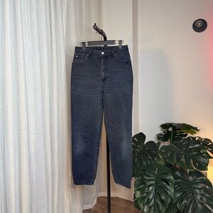 90s Vintage Bongo High Waisted Black Denim - Size 11